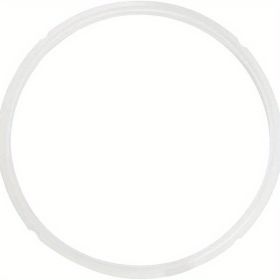 1pc Silicone Sealing Ring For Instant Pot; 3 Quart; 5 & 6 Quart; 8 Quart; Instant Pot Gasket; Replacement Rubber Seals (Color: Transparent, size: 8qt)