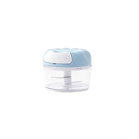 1pc Multifunctional Kitchen Manual Garlic Grinder Seasoning (Color: Blue)